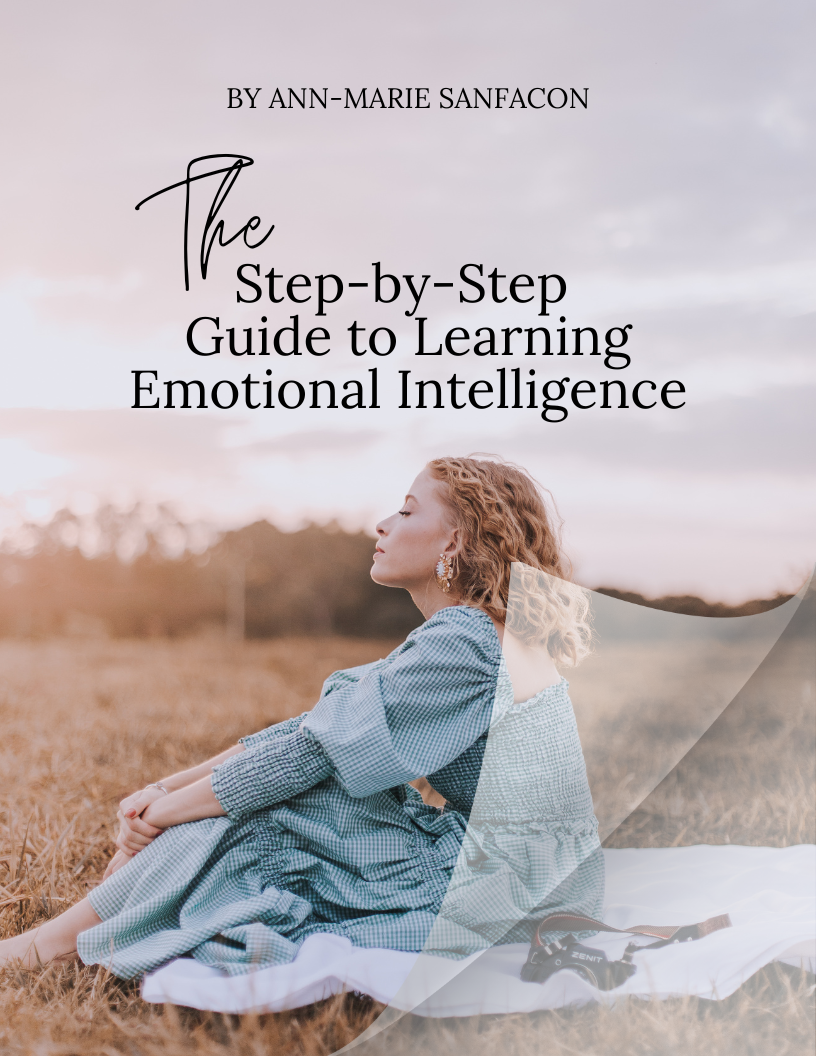 Cover of ebook called "The step-by-step guide to learning emotional intelligence"